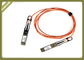 cabos óticos ativos compatíveis da rede 40G AOC QSFP+ AOC Om3 do módulo da fibra de 3.3V SFP fornecedor